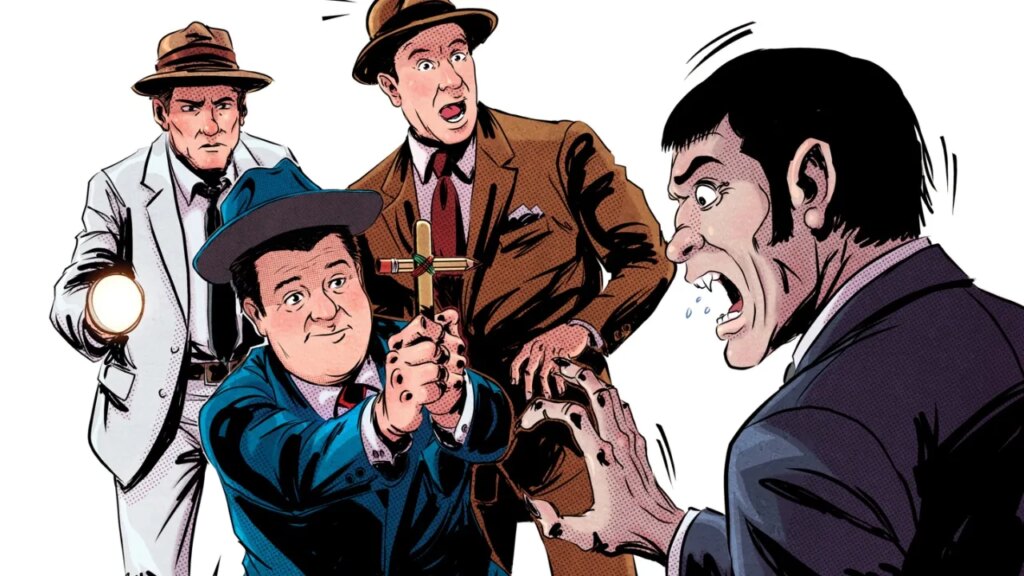 Abbott & Costello voltam aos quadrinhos e cruzam com Kolchak, o caçador de monstros