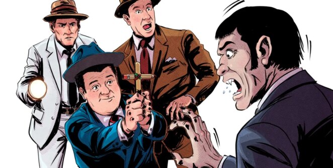 Abbott & Costello voltam aos quadrinhos e cruzam com Kolchak, o caçador de monstros