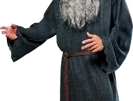 Fantasia de Gandalf entra em promoção de Halloween por US$ 36,33 na Amazon