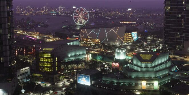 GTA 6 ilumina a Kaseya Center em Miami com Welcome to Vice City