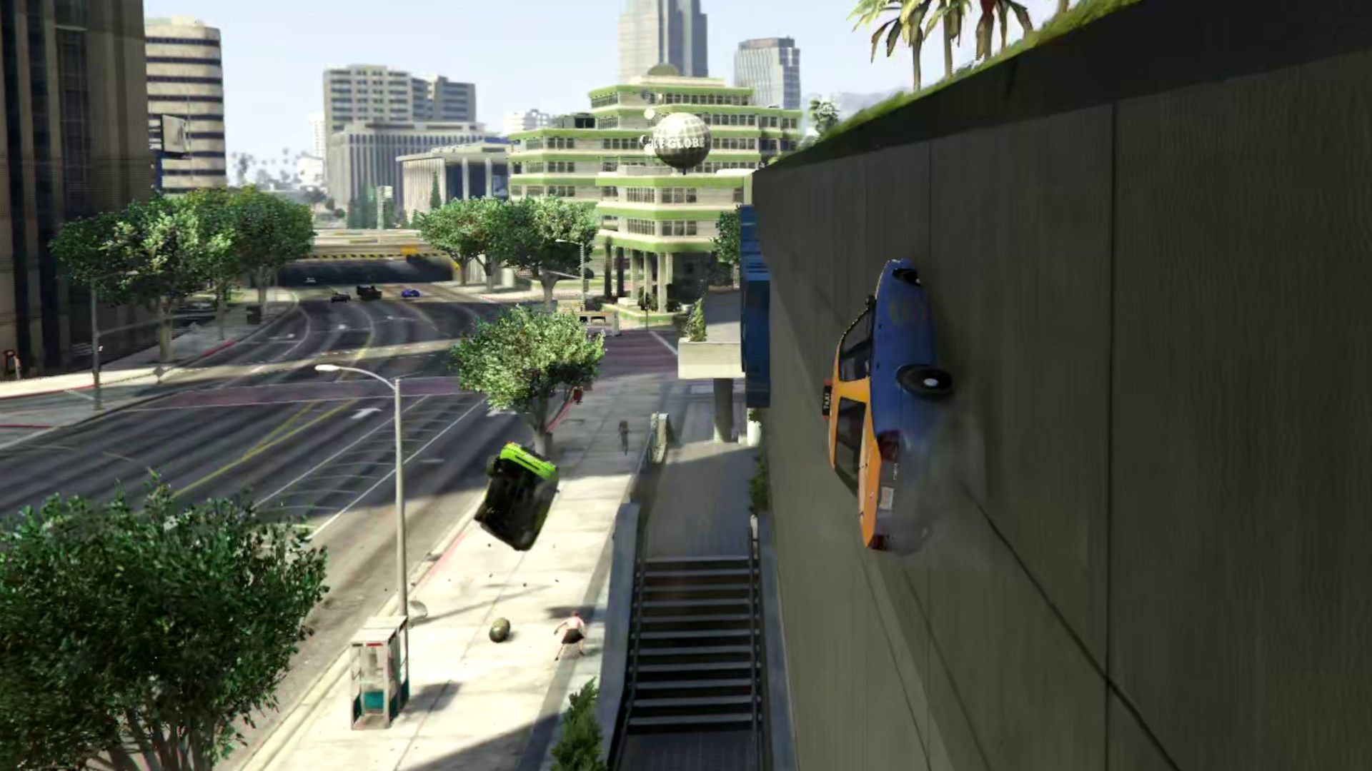 Mod de GTA 5 encolhe carros, mas o jogo perde o controle do veículo