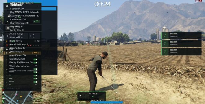 Mod de fazenda de maconha em GTA 5 vira partida de golfe por conflito de teclas