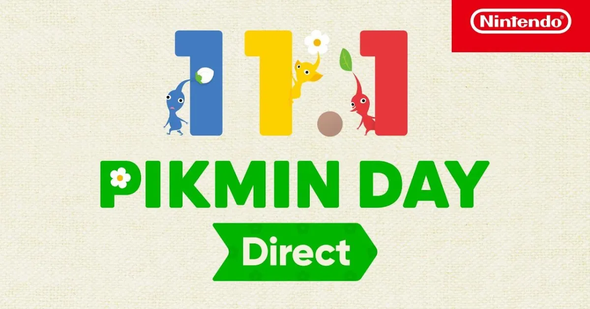Nintendo cria o Pikmin Day e revela novidades para Pikmin 4 e Pikmin Bloom