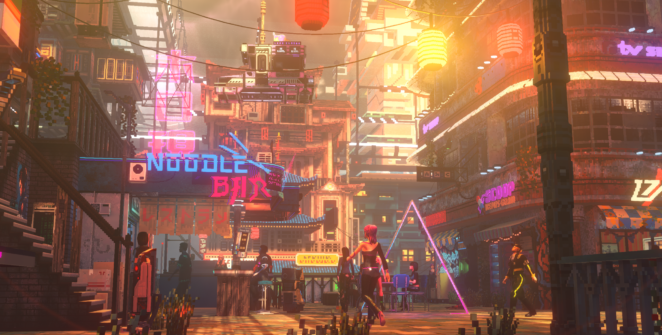 Nivalis Nights mistura sim de loja, fazenda e vida social em uma cidade cyberpunk dominada por dívidas