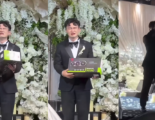 Noivo chora ao ganhar uma RTX 5090 no casamento; placa custa mais de US$ 9 mil