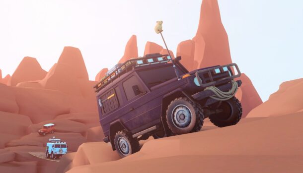 Over the Hill chega ao Steam e mistura off-road cooperativo com fotografia de vida selvagem