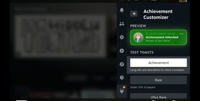 Plugin do Steam Deck deixa pop-ups de conquistas com o seu estilo