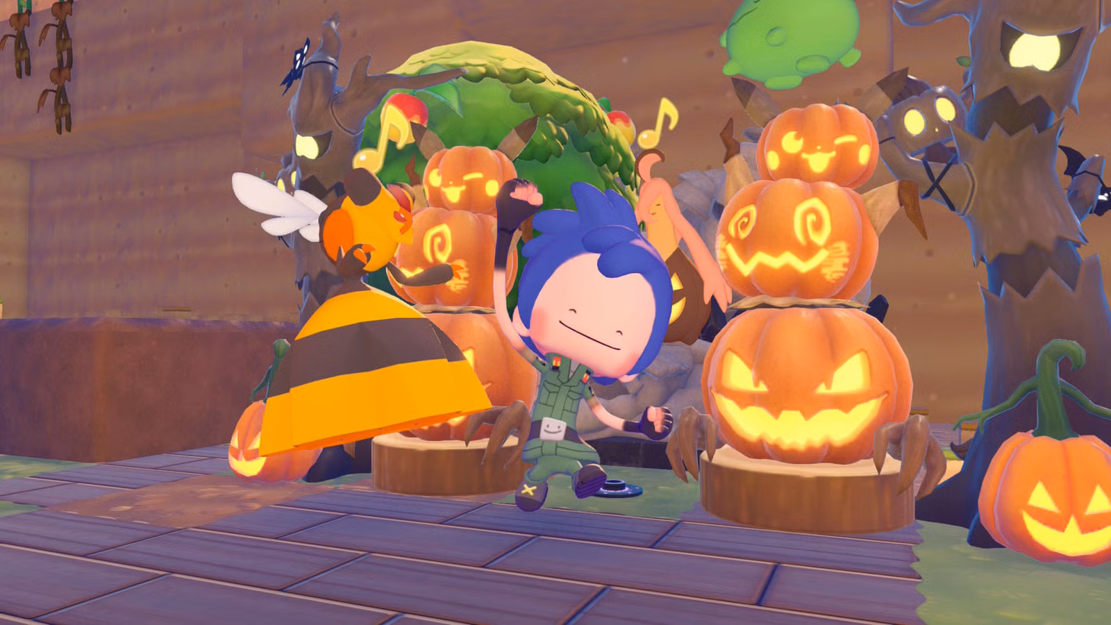 Pokémon Pokopia ganha evento de Halloween com Pumpkaboo e recompensas temáticas