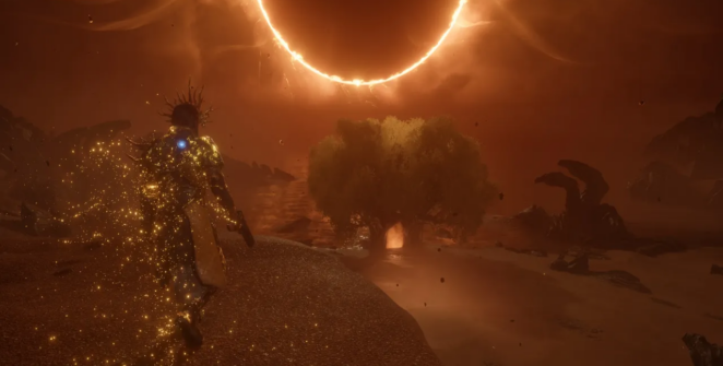 Saros ganha update Zenith com boss rush, New Game+ e coroa dourada para Arjun
