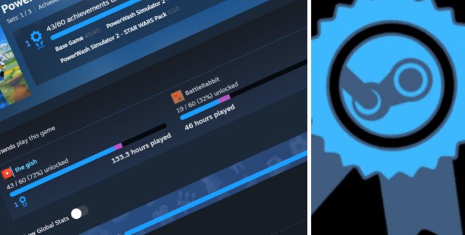 Steam reformula conquistas: DLCs e passes de temporada agora têm listas separadas