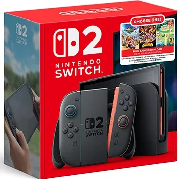Switch 2 com jogo à escolha aparece por US$ 479 no Woot
