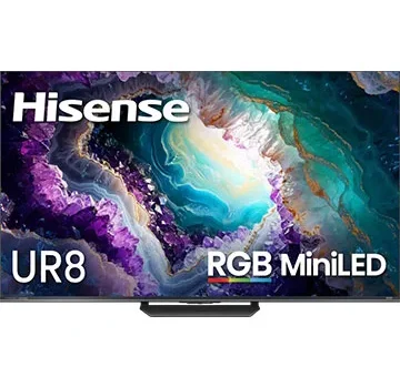 TV Hisense UR8 RGB Mini-LED de 65 cai para US$ 1.099 na Best Buy antes da Black Friday